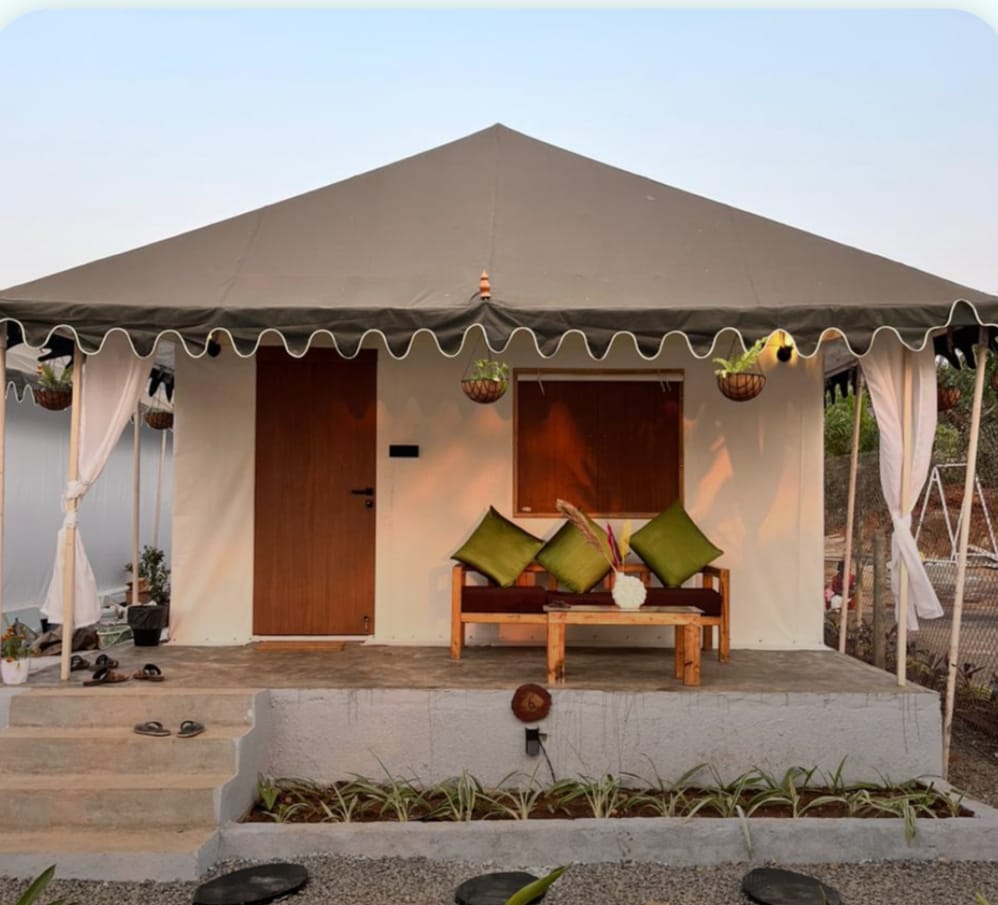 Lonavala Pawna Dam touch Ac luxury Tents Stay Private Swimming Pool